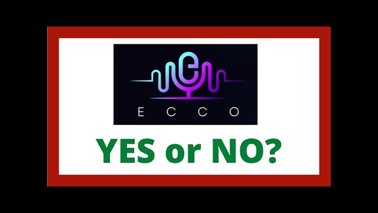 ECCO Review - Legit AI Audio App_