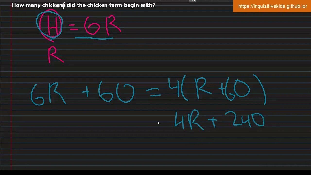 Algebraic Equation Word Problems | Problem 3