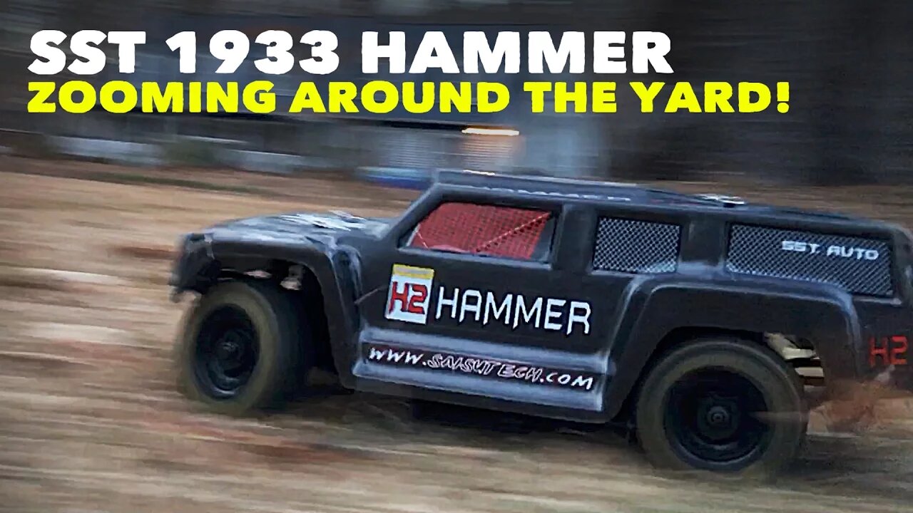 SST 1933 Hammer 4WD Shortcourse Zooming Around The Yard