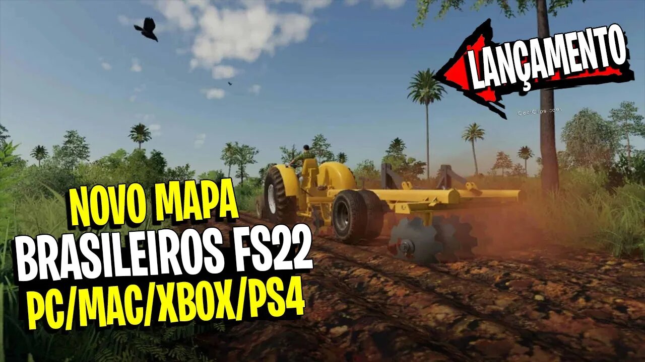 MAPA BRASILEIRO FARMING SIMUATOR 22 PARA PC XBOX PS4 MAC