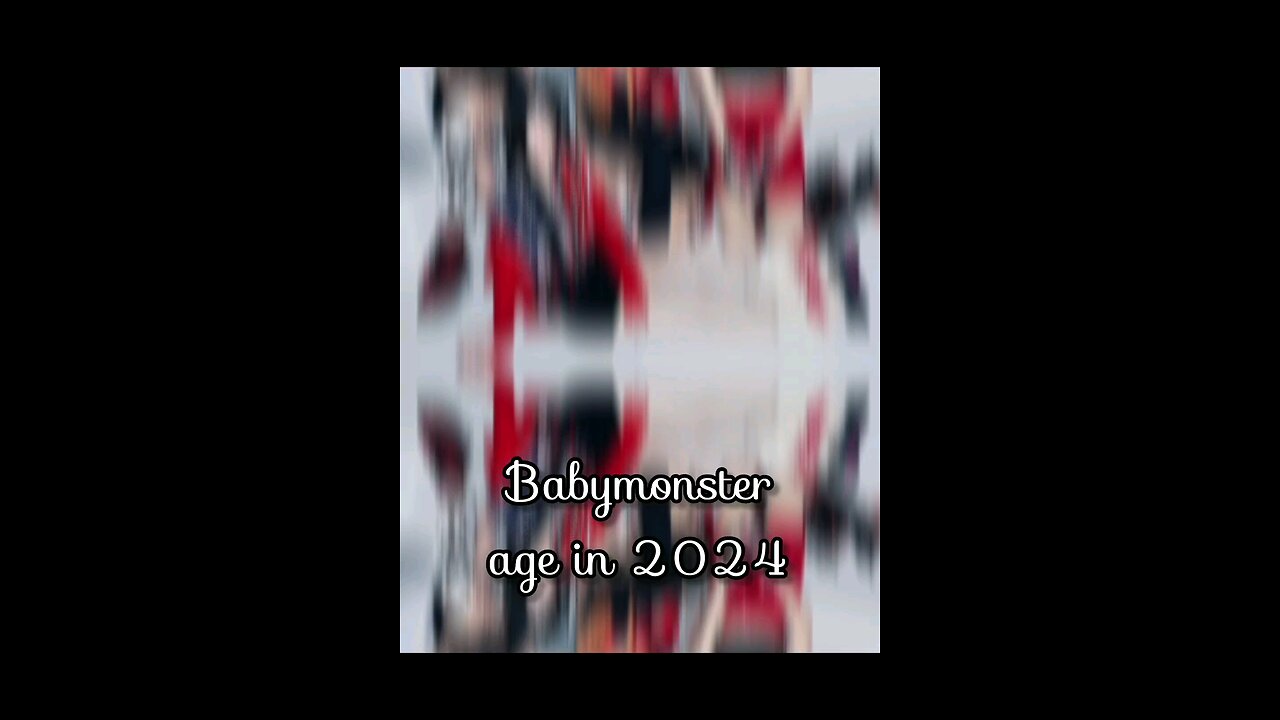 Babymonster age in 2023 credit=Baby pink Black