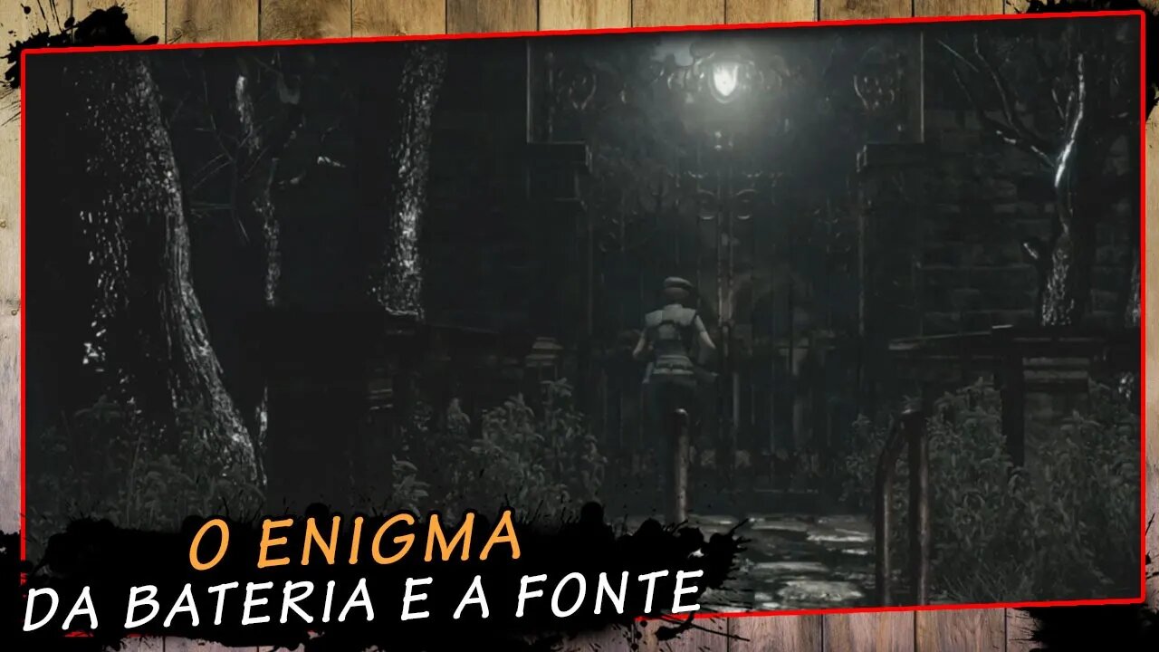 Resident Evil 1 Remastered, O enigma da bateria e a fonte | Gameplay PT-BR #15