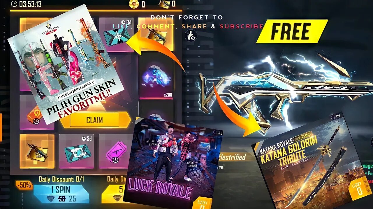 FREE FIRE LEAKS AND UPDATE