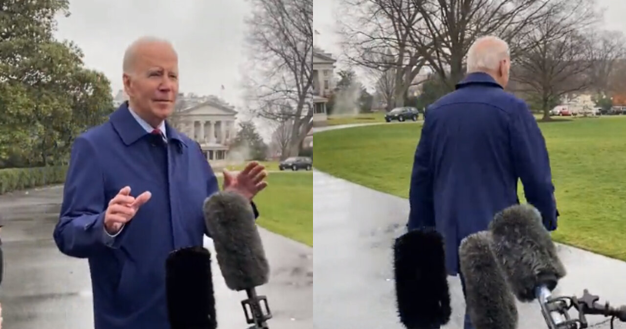 The Question That Caused Biden to Turn and Walk Away From Reporters