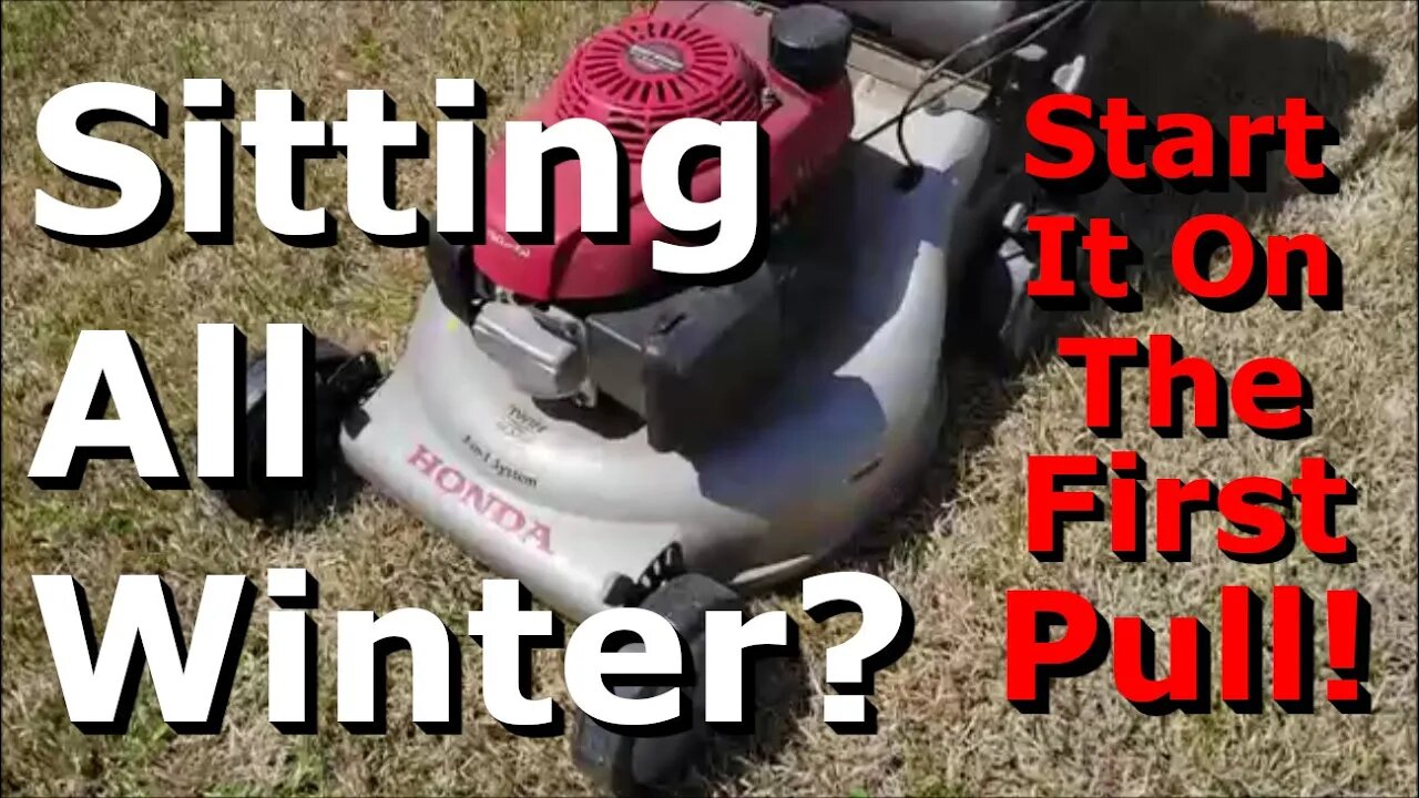 Mower Won't Start? Get mowing fast using this simple trick!