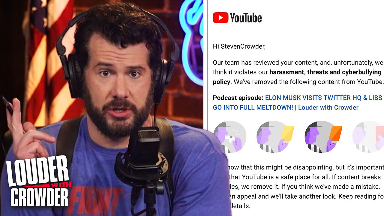 The VIDEO That Got us BANNED on YouTube! | Louder with Crowder