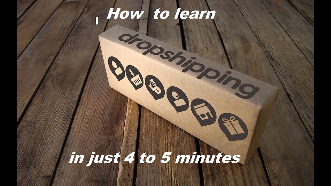 how to learn dropshipping in 4 to 5 minutes| ideas of dropshipping