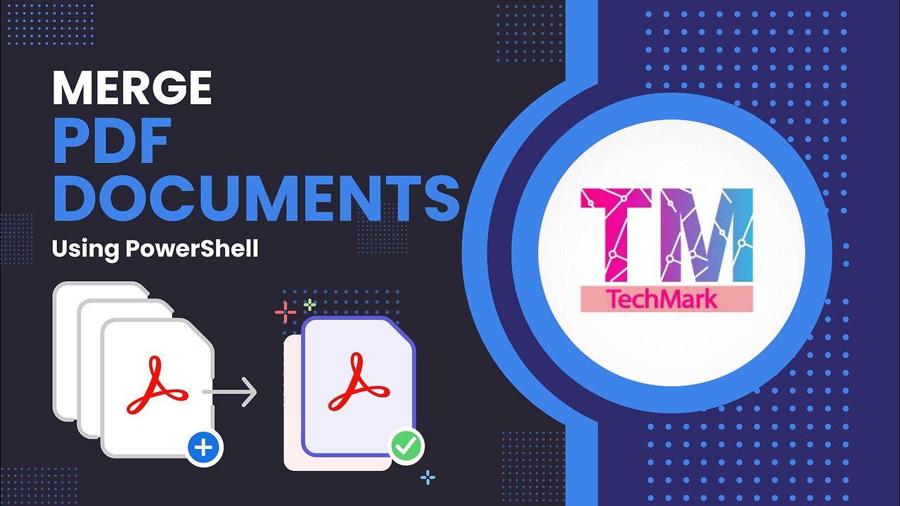 Merge PDF Documents Using PowerShell