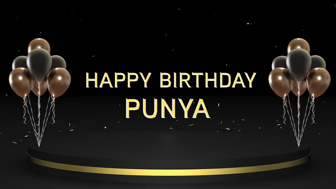 Wish you a very Happy Birthday Punya