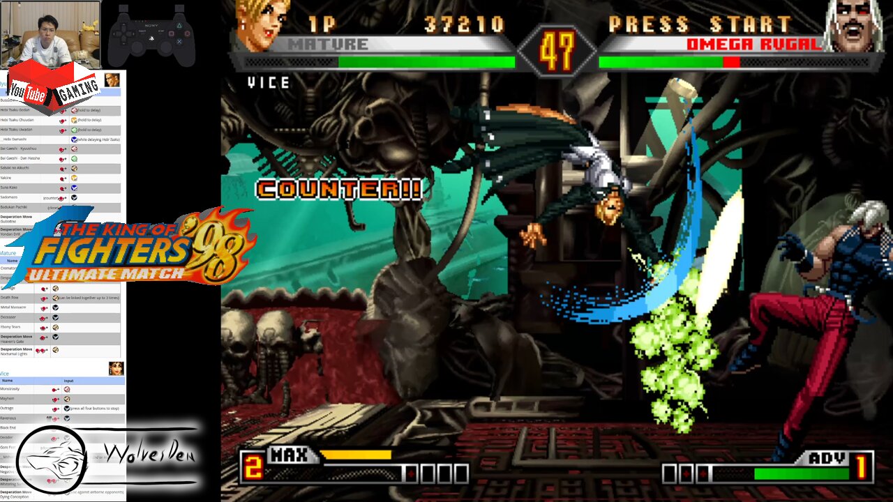 (PS2) King of Fighters '98 UM - 31 - SP Team 11 - Grown Arms Team - Lv 7