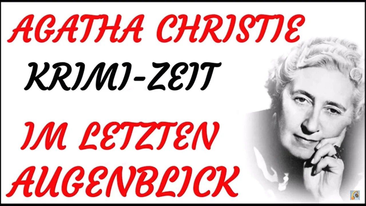 KRIMI Hörspiel - Agatha Christie - IM LETZTEN AUGENBLICK (DDR 1977) - TEASER