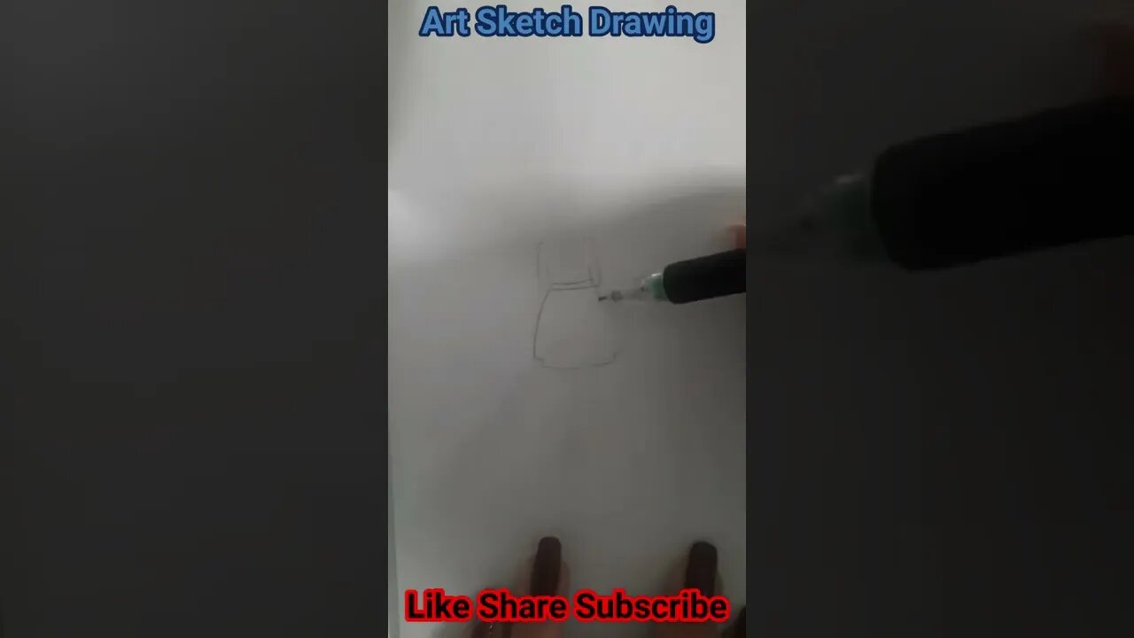 Girl With Umbrella Pencil Drawing Tutorial Step by Step #girlwithumbrella #shortsvideos