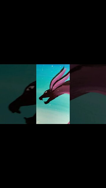 Dragons Painting 🐉 🎨 #artwork #painting #art #swatch #acrylicpainting #dragon