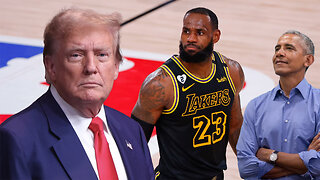 Lebron James and Obama's last minute attempt to call Trump a racist