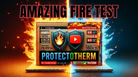 Revolutionary Fireproofing Protectotherm: Defy Flames and Enhance Safety | See the Astonishing Test!