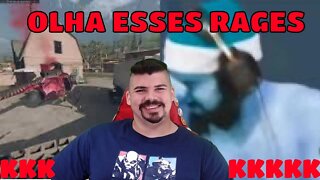 REACT 2 EM 1 RAGE DO SMZINHO - Cliparalho E GAMES COMEDY.R - MELHOR DO MUNDO