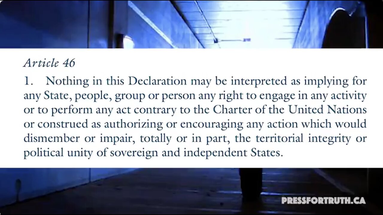 The U.N Is Stealing Land UNDRIP Is A MASSIVE Land Grab Masquerading As Restitutions