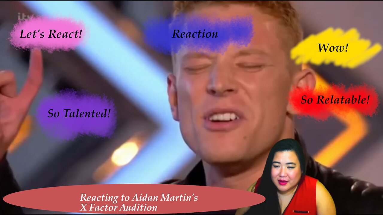 Reacting to Aidan Martin's X-Factor Audition!