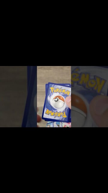 #SHORTS Unboxing a Random Pack of Pokemon Cards 160