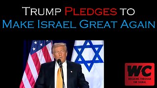 Trump Pledges to "Make Israel Great Again"