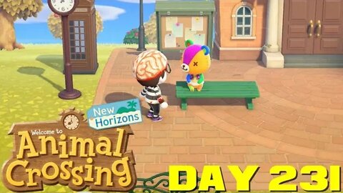 Animal Crossing: New Horizons Day 231 - Nintendo Switch Gameplay 😎Benjamillion