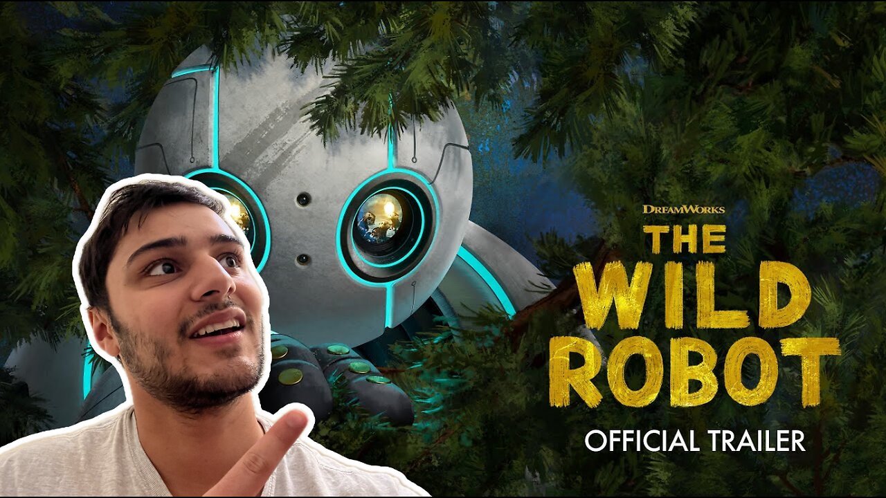 Sarfnic Reacts - The Wild Robot Final Trailer