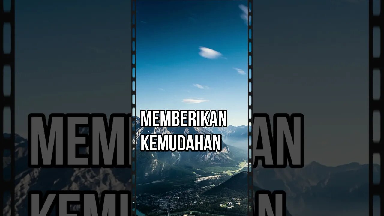 Perintah memberikan kemudahan dan tidak menakut nakuti