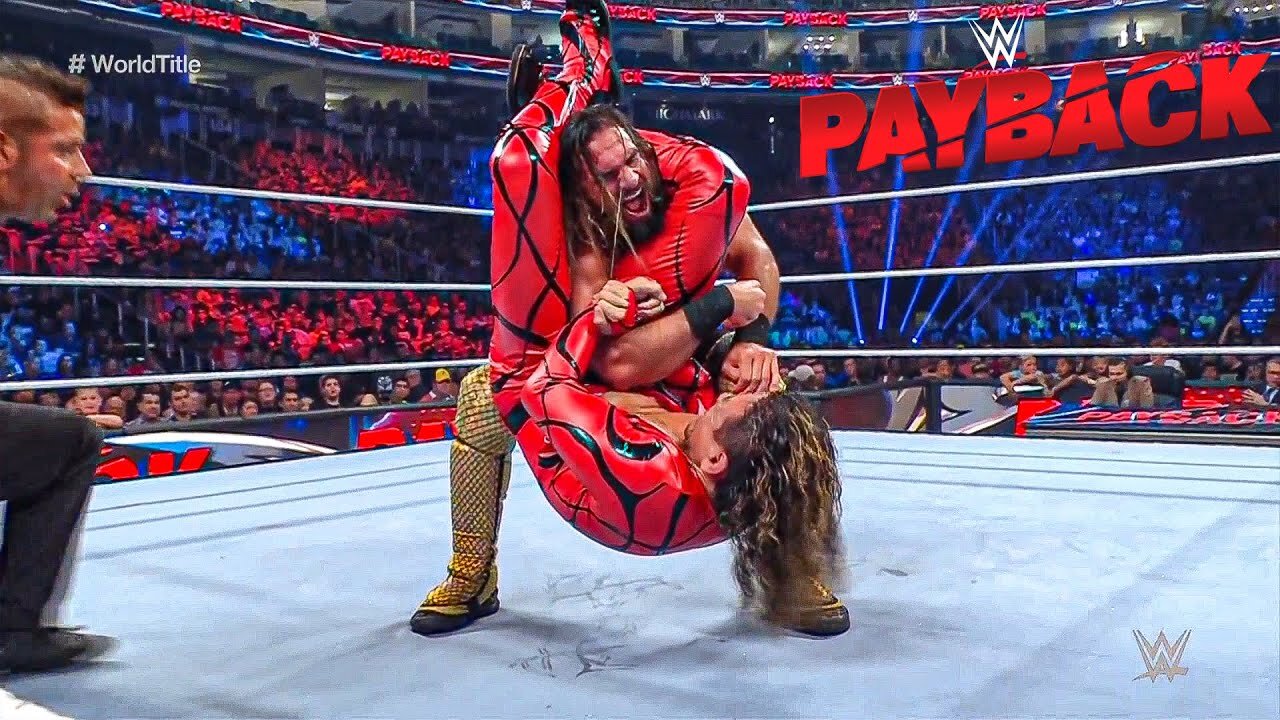 Payback 2023 Seth Rollins vs Shinsuke Nakamura For the Championship! wWe Highlights #wwe #payback