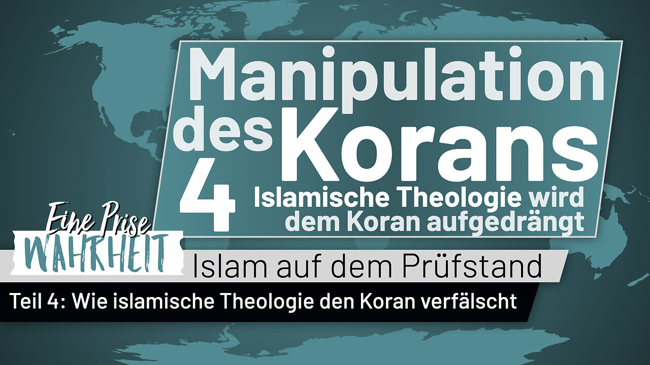 Koran-Korruption Teil 4: Islamische Theologie (SIN) wird dem Koran aufgedrängt | Islam