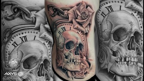 Skull tattoo by RicoLaMancha