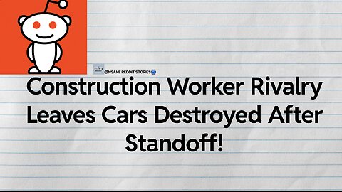 Construction Worker Rivalry Leaves Cars Destroyed After Standoff!