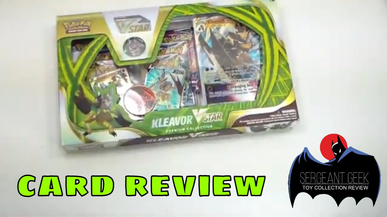 Toy Review Pokémon Kleavor Vstar