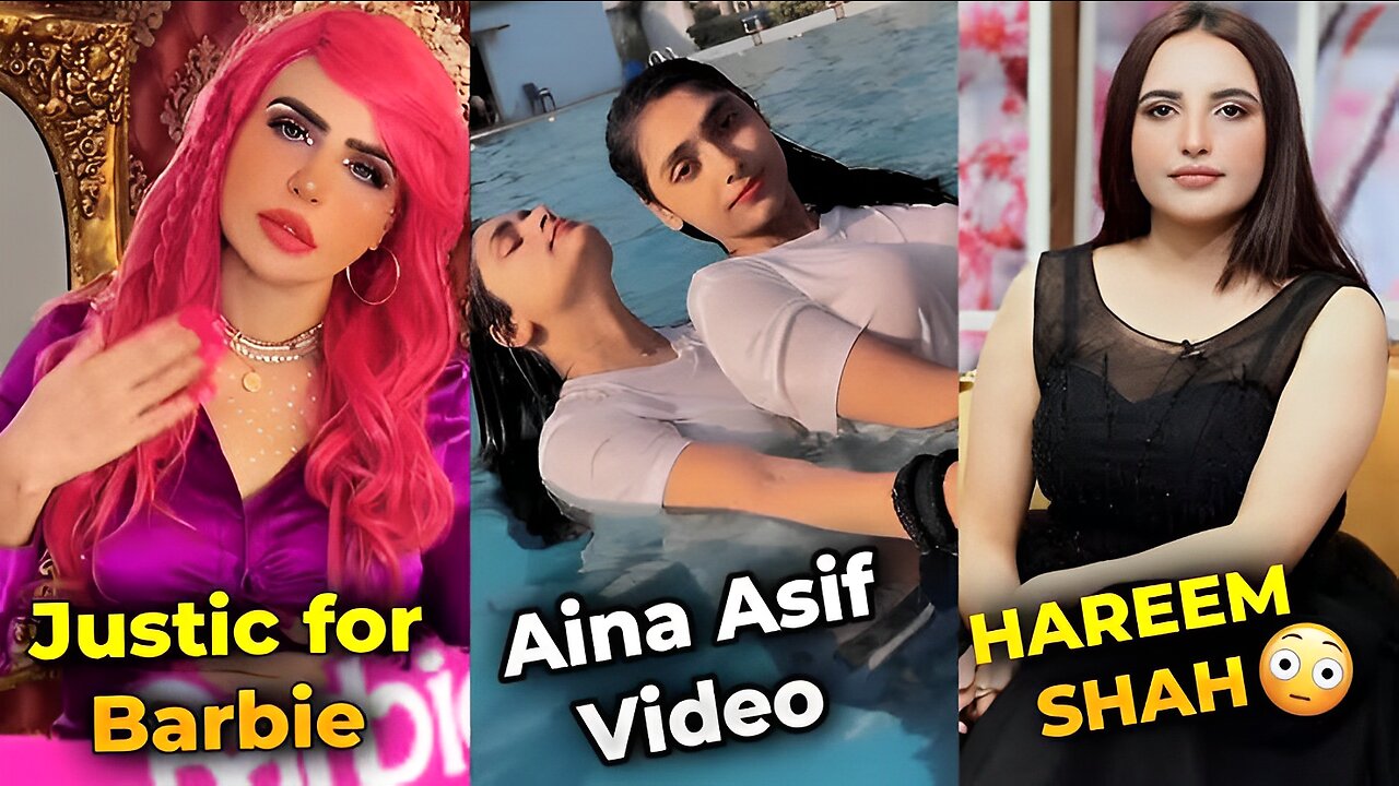 Leaked Viral Video Of Pakistani Girls Hareem Shah & Aina Arif | Roasted