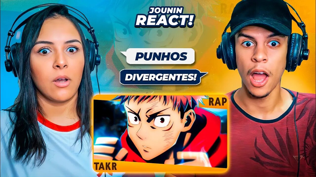 Rap do Yuji Itadori (Jujutsu Kaisen) - PUNHO DIVERGENTE | Takeru | [React Rap Nerd] 🔥