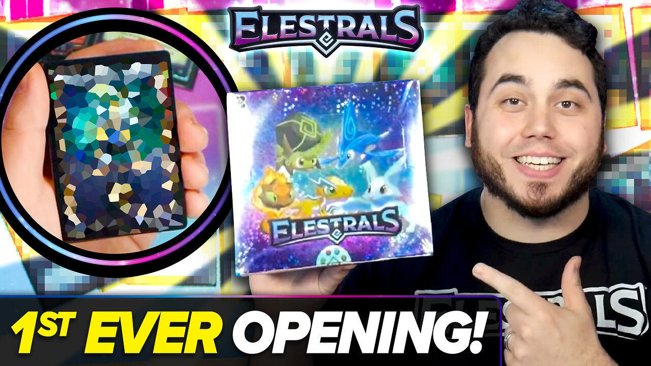 The FIRST EVER Elestrals Founders Edition Booster Box Opening!