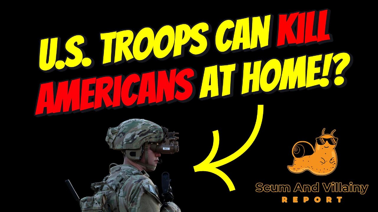 The Military Can Kill Americans At Home!?