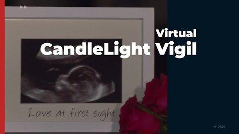 2020 Candlelight Vigil Dedicated to the Victims of Abortion