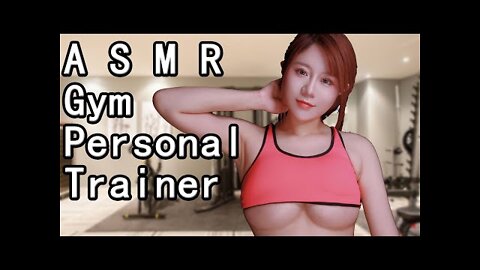 ASMR Hot Girl Personal Trainer Body Measurement Role Play Old Time