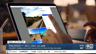 Scammer poses as property owner trying to sell lot, pocket cash