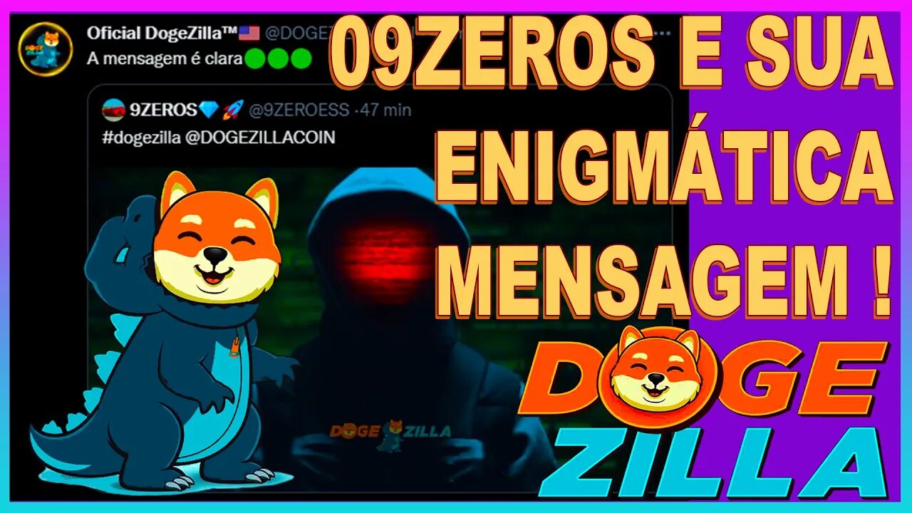 09ZEROS E SUA ENIGMÁTICA MENSAGEM !!!