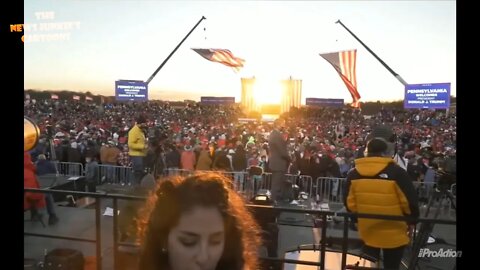 MASSIVE crowd in Butler, Pennsylvania for President ⁦‪Trump.