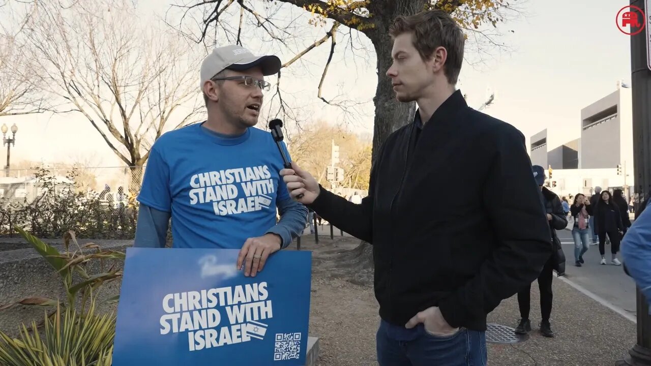 We asked people at the “March for Israel” this week why they are Republican