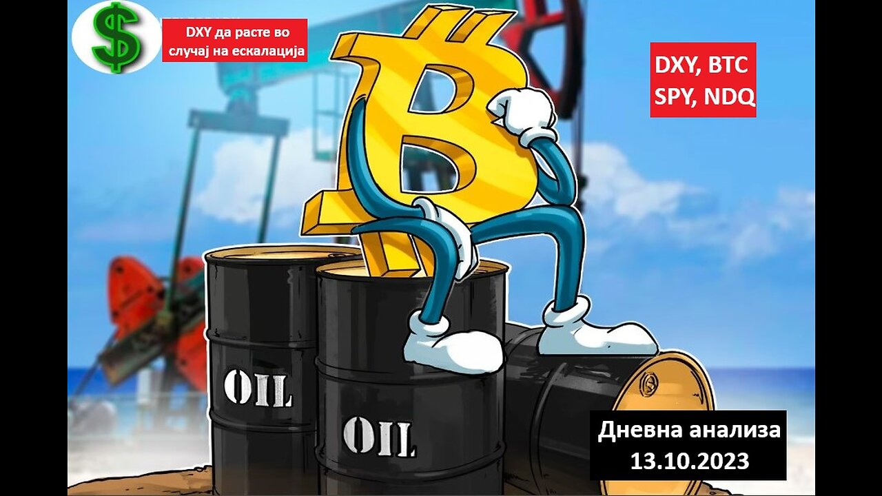 BTC, DXY, SPY - Тех анализа - Што после компликациите на Блискиот Исток 13.10.2023