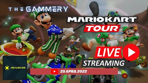 Mario Kart Tour: 👍 LIVE FROM THE GAMMERY | Playing Solo | Streaming with Turnip