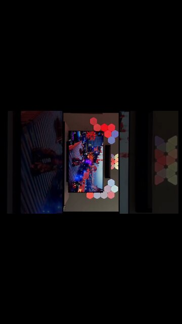 Infamous Second Son on an LG C1! #gaming #ps5 #infamous #gamingsetup #nanoleaf #playstation