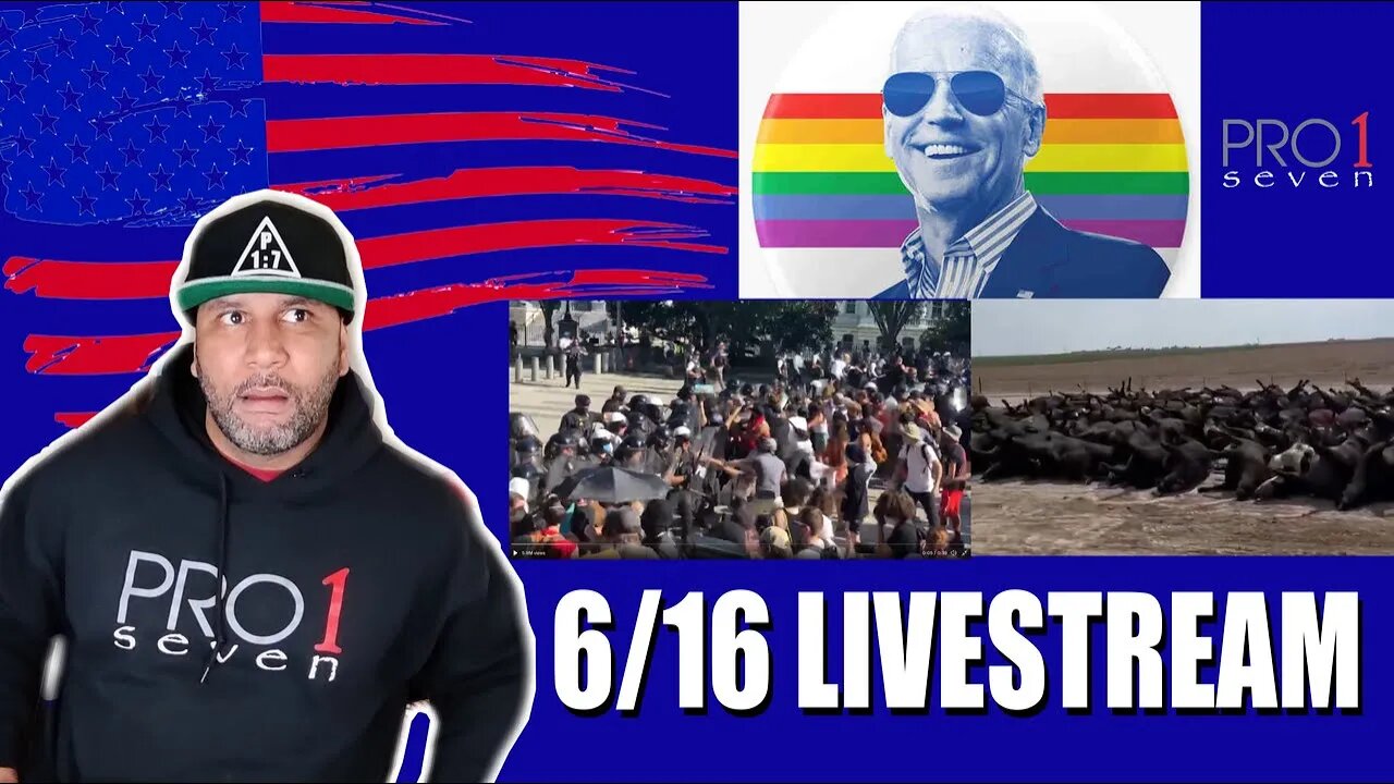 (6/16) Biden's Child Trans Agenda; Thousands of Cattle Dead; Forget Jan 6th, Do May 29th