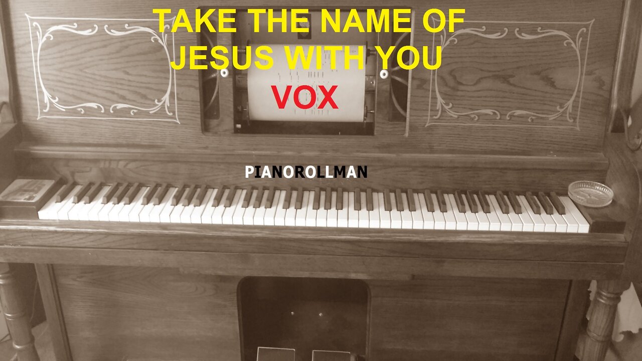 TAKE THE NAME OF JESUS WITH YOU - VOX