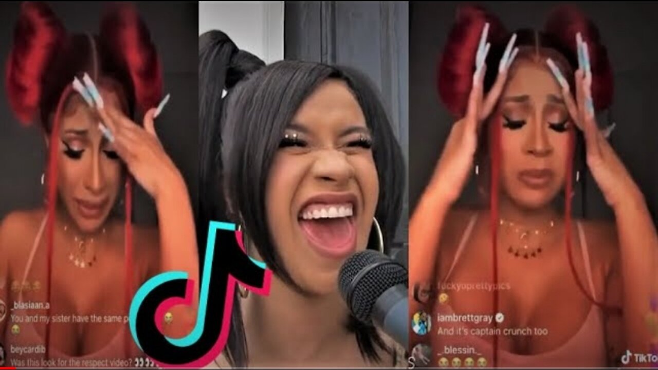 Cardi_b funny tiktok video