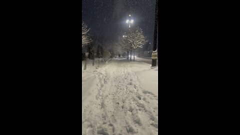 Snow in Tajikistan