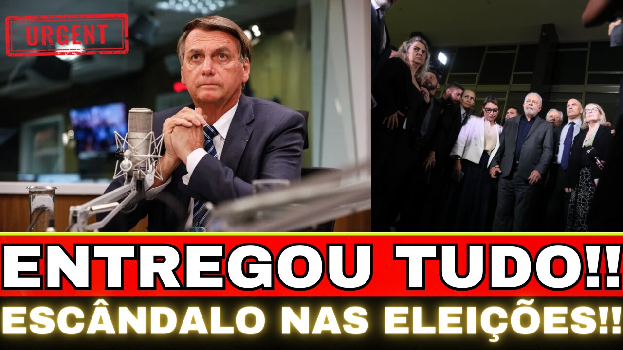 URGENTE!! BOLSONARO DECIDE ENTREGAR ESCÂNDALO NO TSE!! ALERTA MÁXIMA...